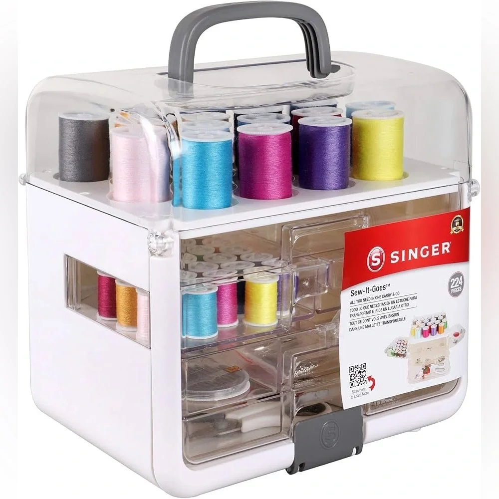 Singer Sew It Goes 224pc Complete Sewing Kit, NEW in package NWT